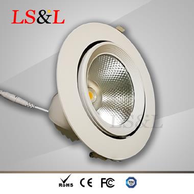 led spot light recessed mounted way, 4000K, CREE COB